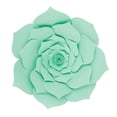 thumbnail image 3 of Rosas Artísticas Flores De Papel Cabezas De Flor Cabezas De Rosas Juguetes De Bricolaje Para Viveros Domésticos, Etc. Verde Colcomx Flor de rosa de papel de bricolaje, 3 of 7
