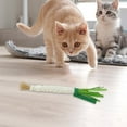 thumbnail image 5 of Interactive Cat Teething Toys Scallion Shape Biting Chew Sticks For Teeth Cleaning Training Relaxing And Playing Pet Accessories, 5 of 5