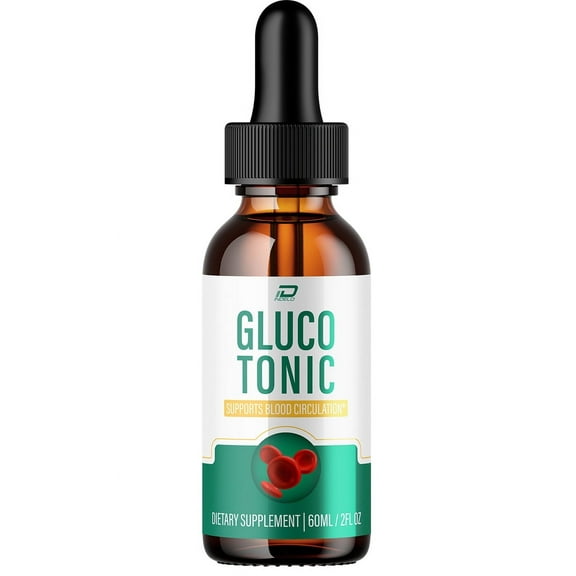 Gluco Tonic Drops Healthy Formula - GlucoTonic Liquid Drops All Natural Healthy Levels, Glocu Tonic Drops Reviews, 1 Month Supply
