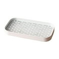 thumbnail image 2 of Joernso 1 Set Drain Tray Double Layer Drainer Tray Durable Tea Serving Tray Sturdy Dish Drying Rack for Home Kitchen, 2 of 8