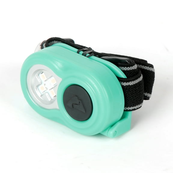 Ozark Trail Single Mini LED Headlamp, 25 Lumens, Battery Powered, Teal