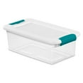 thumbnail image 4 of Sterilite Bac de Rangement Empilable de 15 Qt et Bac d'Organisation de 6 Qt, Lot de 12 Chacun, 4 of 12