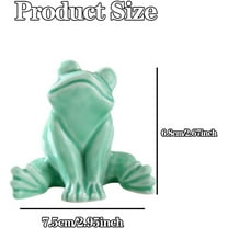 JilgTeok Set of 2 Frog Toilet Bolt Caps Cute Toilet Bolt Covers Screw Cover Caps Adorable Bathroom Decor Easy To Install decoration ornaments