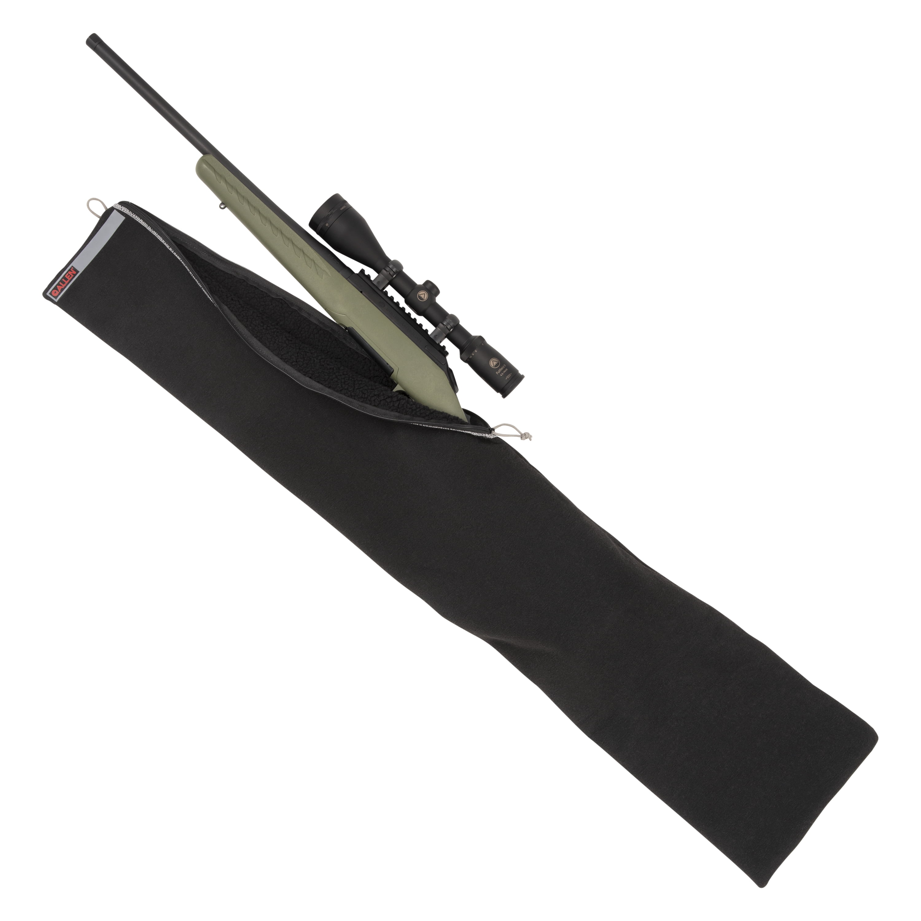 Allen Company Lockable Rifle Storage Pouch with Writeable ID Label, 46", Black