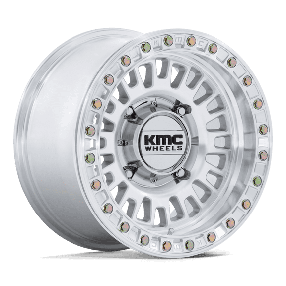 15x8 KMC Powersports KS242 Aztec Machined UTV BEADLOCK Wheel 4x156 (0mm)