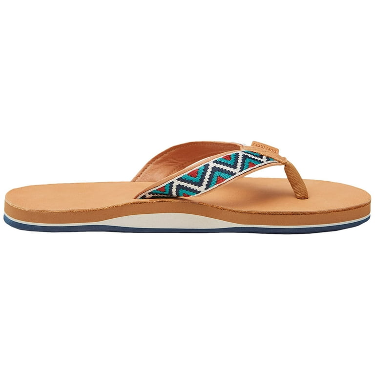 Hari Mari Men s Fields Memory Foam Flip Flops Wheat 8 Walmart