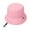 Pink, variant on TOPTIE Bucket Hats for Women, Adjustable Sun Hats with Chin Strap, Fishing Hat with Protection-Light Grey
