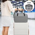 thumbnail image 3 of Bolsa de viaje Kono Travel de 20 litros para debajo del asiento, color gris, 3 of 9