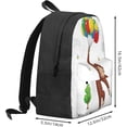 thumbnail image 3 of Curious George Backpack Laptop Backpack For Women 3d Printing Large Capacity Casual Daypack One Size, 3 of 7