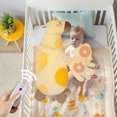 thumbnail image 1 of Muñeca de ayuda para dormir relajante para bebés | Herramienta para golpear el sueño con control remoto de golpeteo ajustable | Almohada relajante Palm Hug | Poliéster relleno de perlas | Antivuelco, 1 of 5