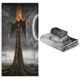 thumbnail image 6 of GZHJMY Halloween Decorative Towel Set, Halloween Tree Moon Print, 3-Piece Set with 30x60 inch Bath Towel, 16x28 inch Hand Towel & 13x13 inch WashclothGZHJMY, 6 of 6