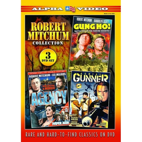 Robert Mitchum Collection (DVD), Alpha Video, Action & Adventure