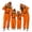 A44 Orange, variant on FASHOFT Pumpkin Adult Onesie Jack O Lantern Men Women Halloween Costumes One Piece Cosplay Suit for Adults Orange S