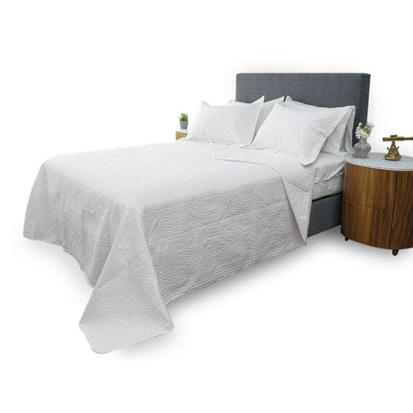 Dormireal Colcha Gala Blanca Matrimonial Dormireal Gala