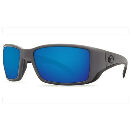 Costa Blackfin Plastic Frame Blue Mirror Lens Men's Sunglasses BL98OBMP