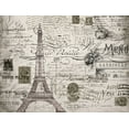 thumbnail image 2 of Stevens, Carole 14x12 Gold Ornate Wood Framed with Double Matting Museum Art Print Titled - Eco Vintage Paris V2, 2 of 4