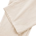 thumbnail image 6 of Stamzod Pants for Men Casual Elastic Waist Cotton Lounge Pants with Pocket Summer Vacation Beach Pants Khaki-5 XXL, 6 of 7