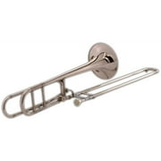 Blessing BTB-88OS Artist Series Trombone with F Attachment Open Wrap, Silver-Plated