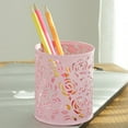 thumbnail image 3 of Makeup Brush Vase Roses Brush Pot Pen Holder Stationery Storage Office Supplies, 3 of 3