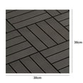 thumbnail image 6 of tasrioml Floor Tile Snap Fit Multiple Mounting Styles with Open Mesh Outdoor Flooring All Weather Use Deck Tiles Household Use, 6 of 7