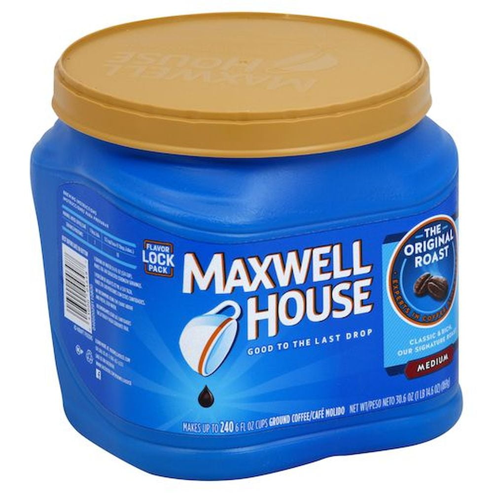 Maxwell House Original Ground Coffee, 30.6 Ounce -- 6 per Case ...
