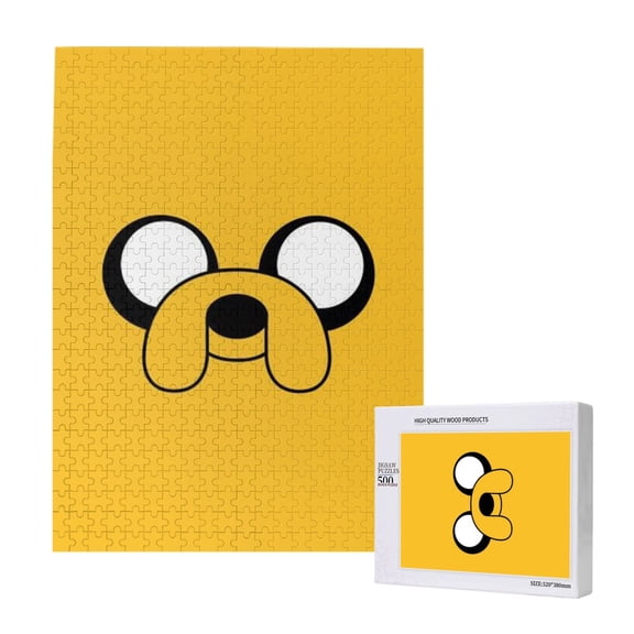 Adventure Time Jigsaw Puzzle 500 Pieces Wooden Puzzle Home Decor Birthday Party Gift