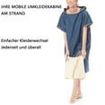 thumbnail image 3 of Quick-Drying Surf Poncho, Microfiber Bath Robe with Hood for Easy Changing and Travel, Lightweight and Warm for Surfers Swimmers Divers, 3 of 6