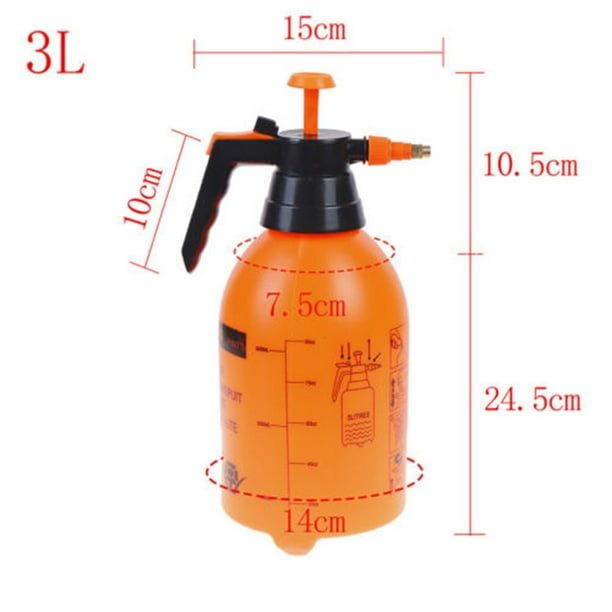 BCLONG 2/3L Garden Hand Pump Sprayer Portable Pressure Spray Bottle