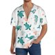 thumbnail image 1 of Balery Turtles And Seahorses Camisa Casual de Manga Corta con Botones para Hombre, Texturizada, Estilo Cubano, para Playa, Verano-Medium, 1 of 5