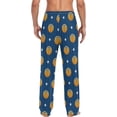 thumbnail image 2 of GZHJMY Men's Pajama Pants - Basketball Stars, Loose Thin PJs Lounge Sleep Bottoms with Pockets Drawstring, Pajama Bottoms for Home and Rest, Medium, 2 of 7