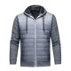 thumbnail image 2 of Ceisia Men's Thickened Hooded Sweater Jacket Zip Up Pockets Gift Long Sleeve Casual Outerwear, 2 of 8