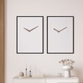 thumbnail image 3 of Riguas 2Pcs/Set Clock Pointers Solid Wood High Torque Repair Parts DIY 12/14 Inch Wall Quartz Clock Hands for Home, 3 of 8