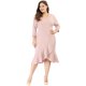 thumbnail image 2 of Vestido Midi Con Volantes Cuello V De Cóctel TalGrande PaMujer Ro3XL, 2 of 6