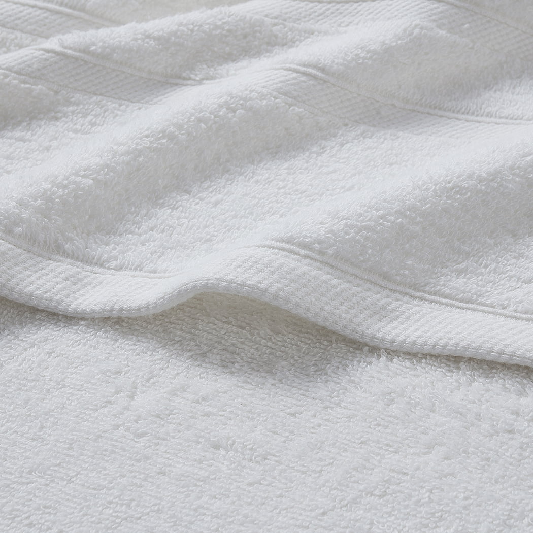 Clorox Bleach Friendly 2 Piece Bath Towel Set, 30" x 52", White
