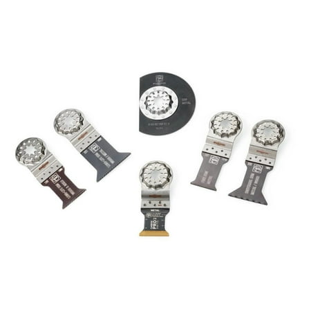 

Fein 35222967270 6-Piece Starlock Metal Saw Blade Set