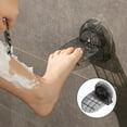 thumbnail image 1 of Repose-pied de Douche pour Raser les Jambes, Support à Ventouse Puissant Antidérapant pour Raser les Jambes, Sans Perçage, Tabouret Réutilisable pour Femmes et Personnes Douloureuses (Noir), 1 of 6