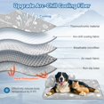 thumbnail image 4 of Alfombrilla de refrigeración MH MYLUNE HOME para perros y gatos de 30 x 20 cm con almohada, 4 of 7