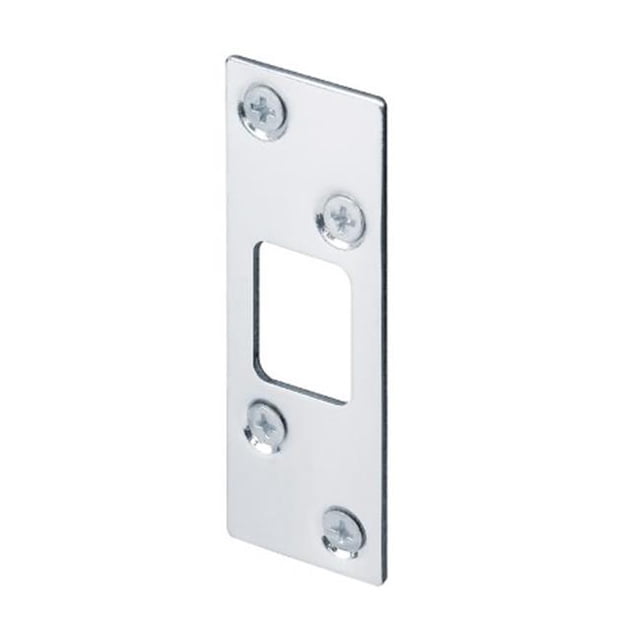 Prime Line Products E2687 High Security Deadbolt Strike for Kwikset Stainless Steel - 1 in.
