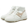 thumbnail image 3 of CMR CHAMARIPA Height Increasing Sneakers - Mens Sneakers That Make You Taller - High Top Men's White Sneakers 5 CM / 1.95 Inches, 3 of 9