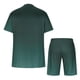 thumbnail image 2 of Mens Pantalones Casuales Cuello Redondo Impresión de Manga Corta Blusa Y Pantalones Cortos Traje, Pantalones de Traje para Hombres, 2 of 5