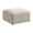 Oat Fabric, variant on Assemble Modular Lounge Ottoman in Oat Fabric