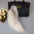 thumbnail image 3 of Fluffy Sunny Fox Tail Keychain Handbag Accessory Key Chain Ring Hook Tassels For Key Purse Handbags Backpacks, 3 of 3
