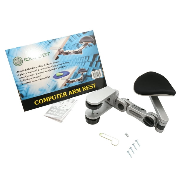 Aluminium Alloy Ergonomic Computer Desk Arm Support Wrist Rest. Tuned