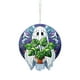 thumbnail image 2 of Decoración colgante para ventana de Halloween | Maceta suculenta con forma de fantasma | Decoración espeluznante para interiores y exteriores | Fantasma de plástico sosteniendo una maceta, 2 of 6