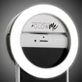 thumbnail image 6 of Impressions Vanity GlowMe Ring Light Makeup Mirror with 4 LED Selfie Light Levels, Portable (White), 6 of 8