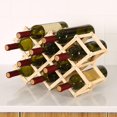 thumbnail image 3 of 2 Estantes Plegables BLESIY Soporte para Encimera Botellero de Vino Tinto, 3 of 8