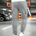 thumbnail image 3 of Men's Casual Cargo Pants Loose Multi Pocket Fitness Sports Wear Comfortable and Breathable Long Pants Sweatpants, 3 of 3