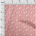 thumbnail image 2 of oneOone Velvet Medium Pink Fabric Floral Fabric For Sewing Printed Craft Fabric By The Yard 58 Inch Wide, 2 of 5