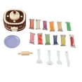 thumbnail image 1 of Color Dough Kitchen Creations Tools Kit, Color Dough Toys Stimulating Creativity Easy Operation Improve Hands On Ability  For Kids, 1 of 8