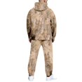 thumbnail image 4 of AVYERVO Survêtements Rouges pour Hommes Athlétiques Survêtements pour Hommes Ensemble 2 Pcs Chandail à Capuchon Décontracté et Pantalon de Survêtement Survêtement d'Automne avec Poches, Kaki m, 4 of 4